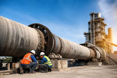 Heat balance analysis of a cement rotary kiln, preheater, and clinker cooler system